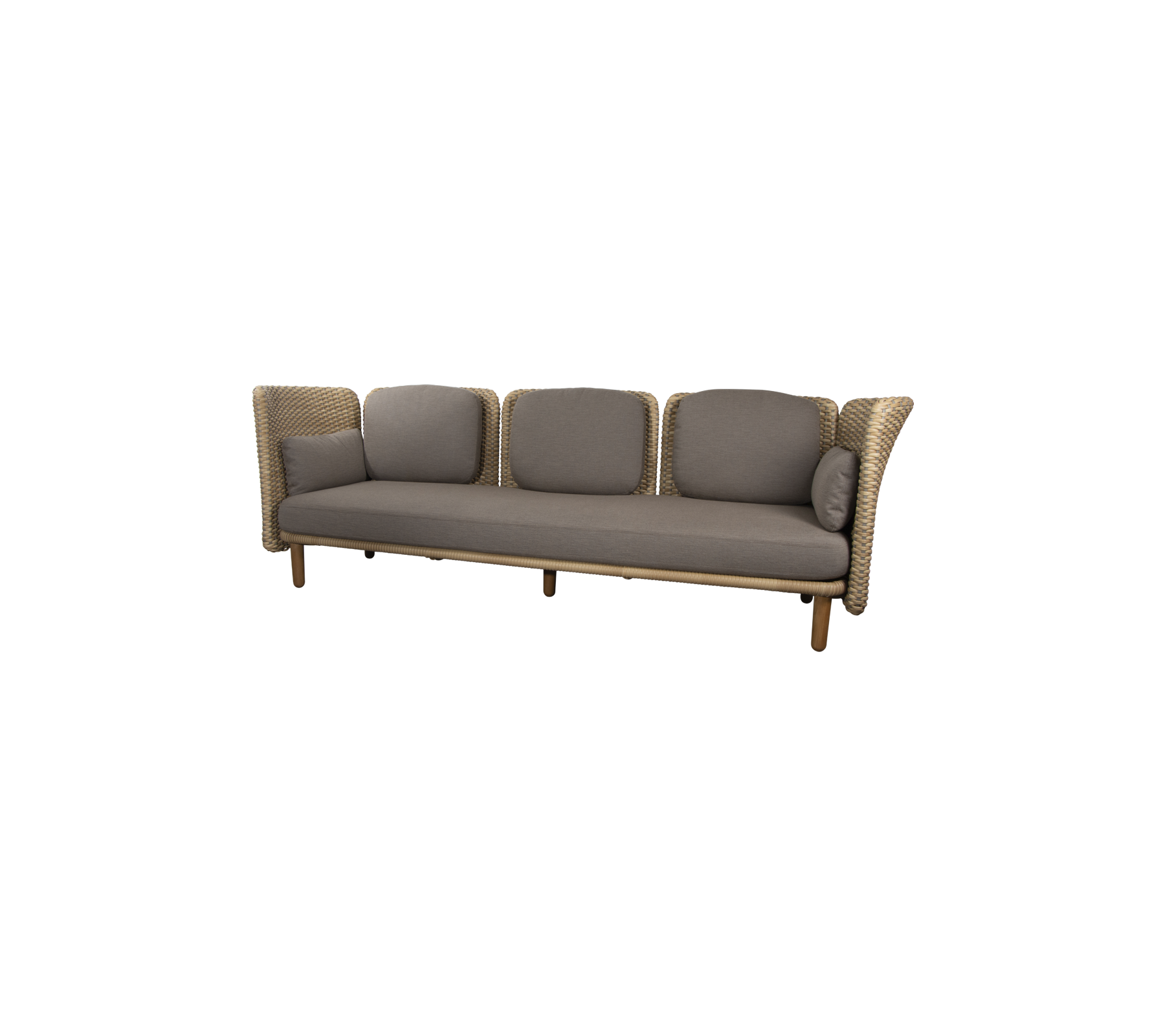 Arch 3-sits soffa m/ låg arm/ryggstöd (8)