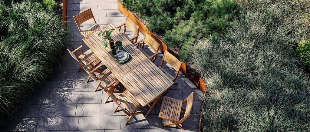 Cane-line Flip outdoor dining furniture teak
