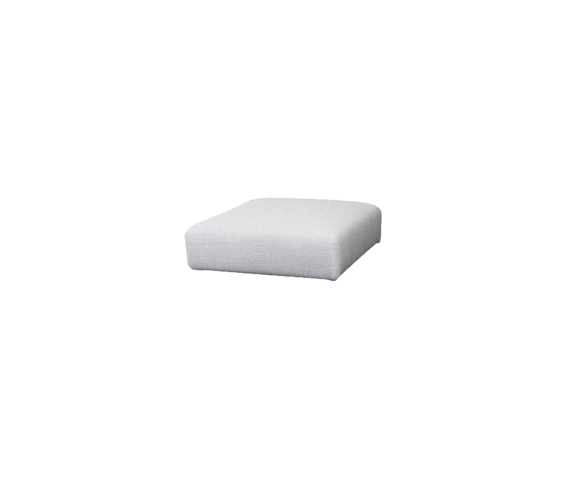 Fyrkantig, minimalistisk kudde i ett lätt tyg, perfekt för flexibel sittplats eller dekoration. Enkelt och stilrent design.