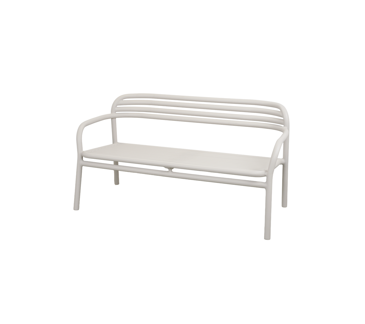Modern sandbänk med en minimalistisk design.