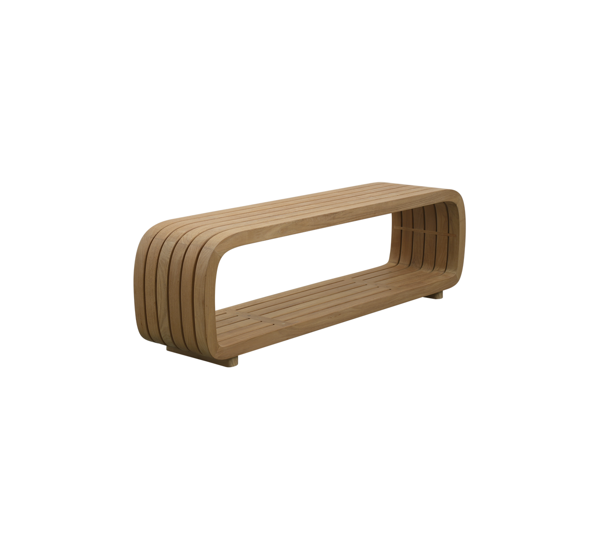 Mellow soffmodul/kaffebord – en skulptural, multifunktionell utomhusmöbel med mjuka, organiska linjer och hållbar, väderbeständig design, ideal för att skapa en lugn och stilfull lounge.