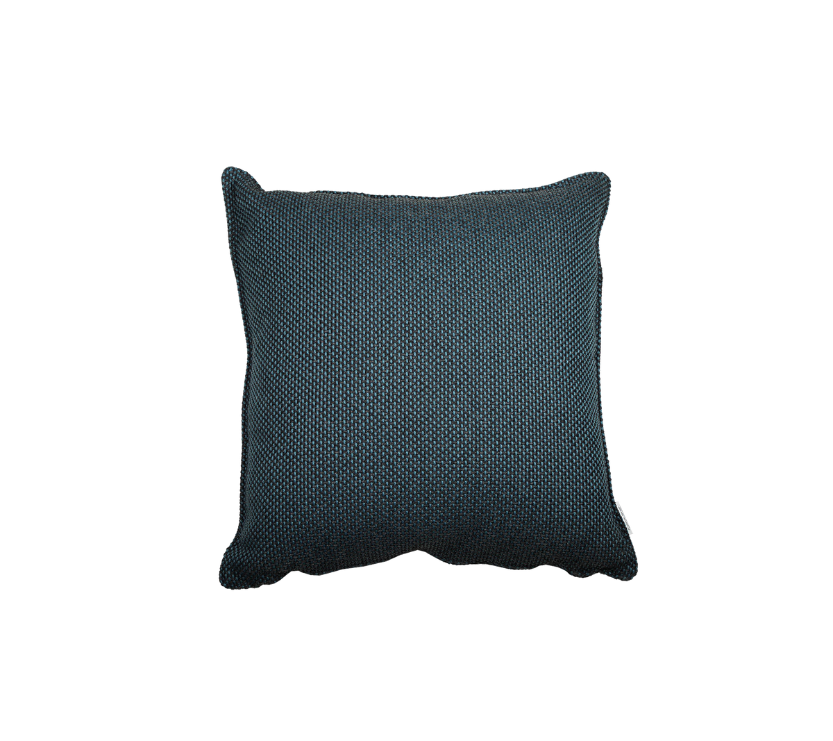 Texturerat mörkt teal-kudd med ett subtilt mönster som ger en mysig touch till alla miljöer. Perfekt för heminredning eller för att accentuera möbler.