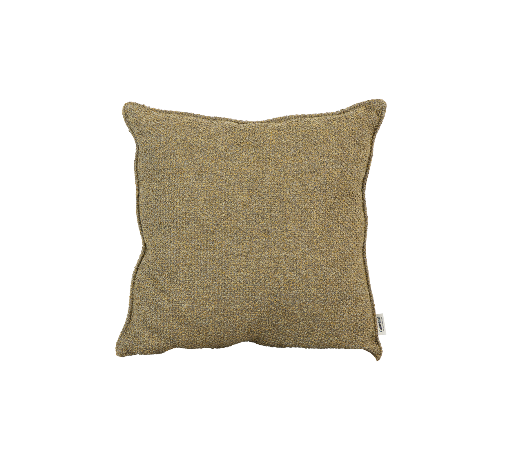 Texturerad fyrkantig kudde i en varm, jordnära ton, perfekt för att lägga till komfort och stil i alla miljöer.