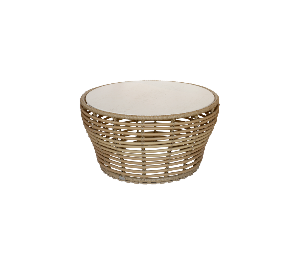 Basket coffee table, medium