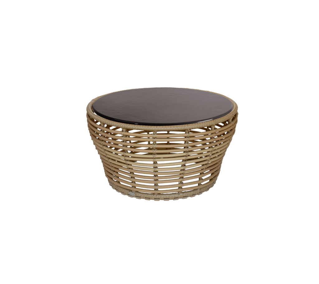 Basket coffee table, medium