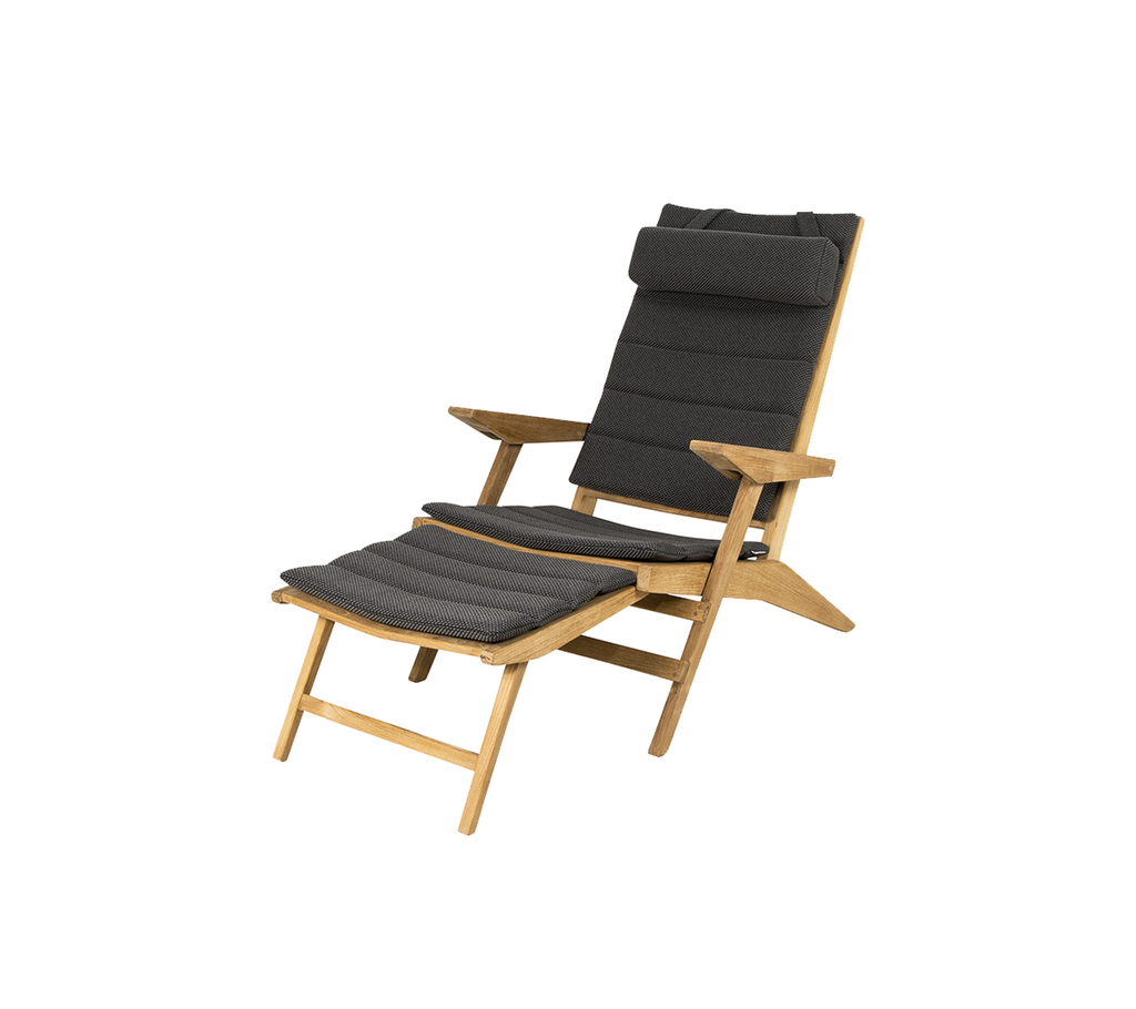 Flip deck chair