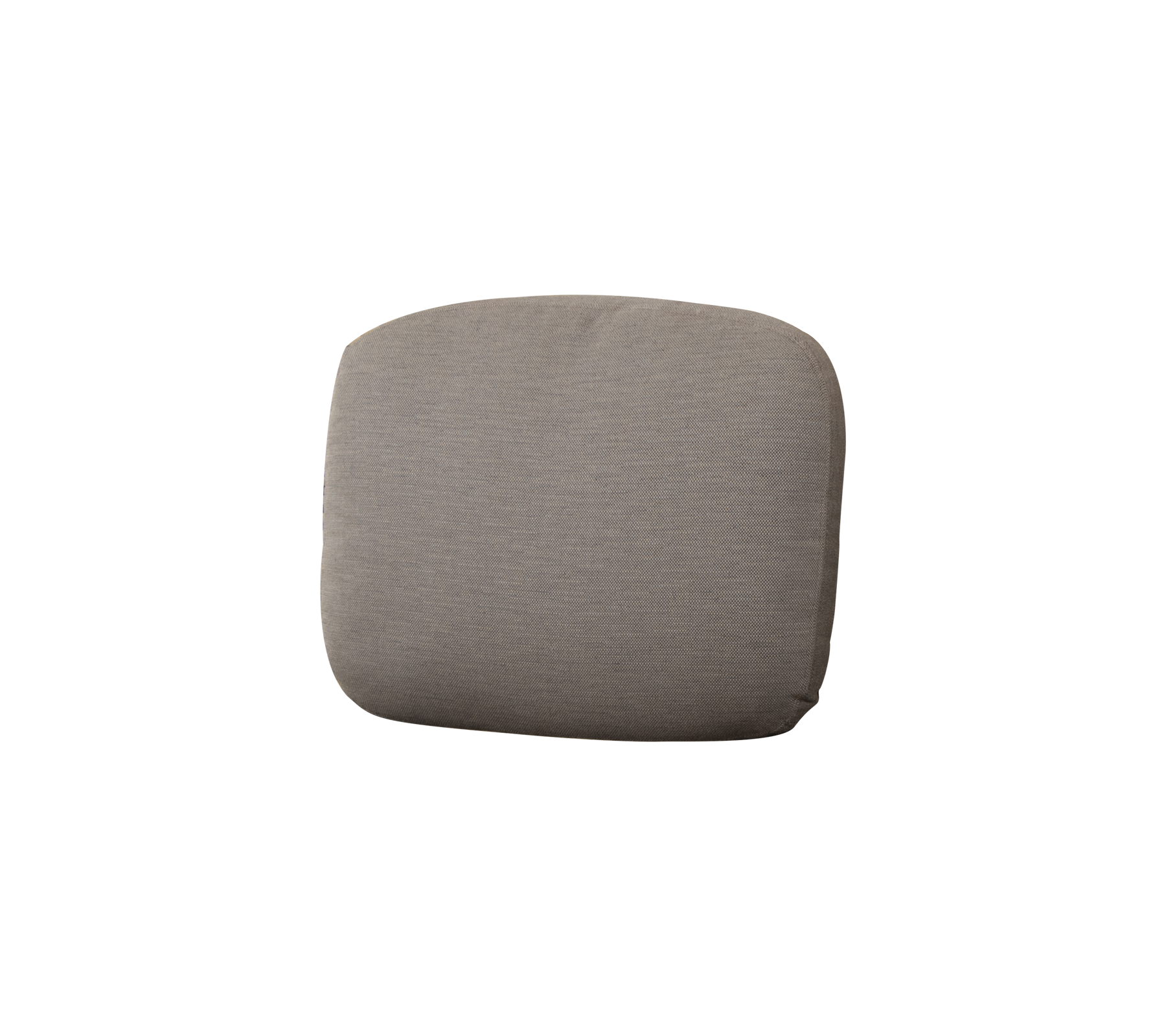 Rektangulärt kudd i ett mjukt, neutralt tyg, designat för komfort och stöd. Ideal för att förbättra sittarrangemang.