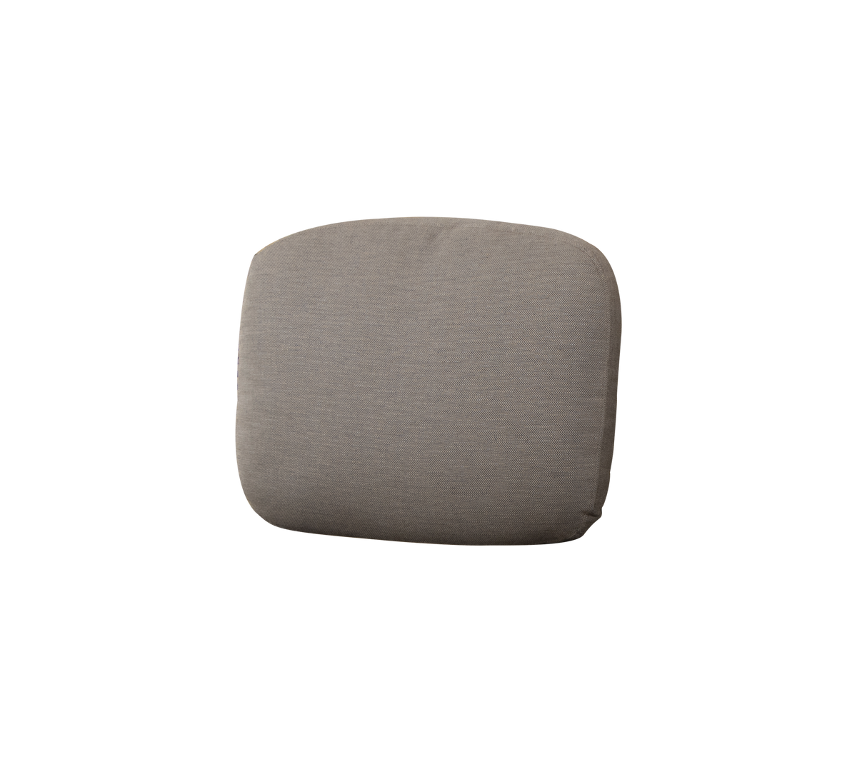 Rektangulärt kudd i ett mjukt, neutralt tyg, designat för komfort och stöd. Ideal för att förbättra sittarrangemang.