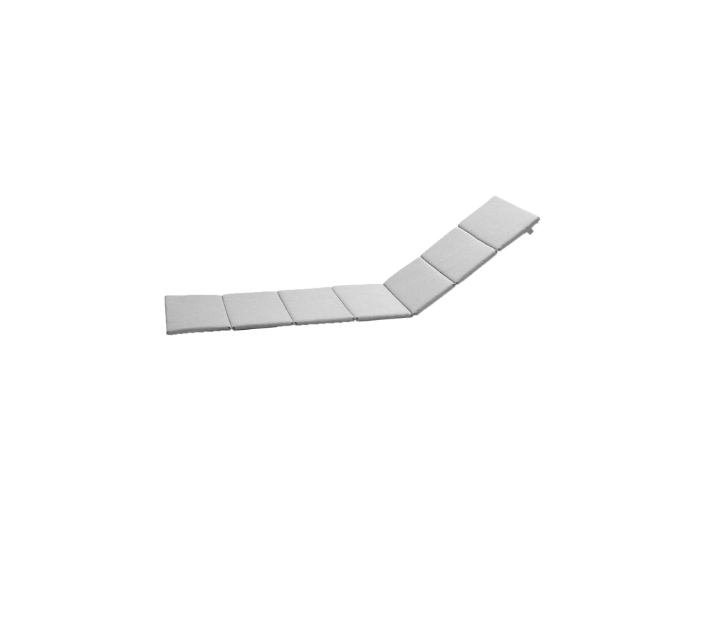 Rektangulär, platt yta med flera sammanlänkade segment som skapar en lätt kurva för mångsidig placering och användning.