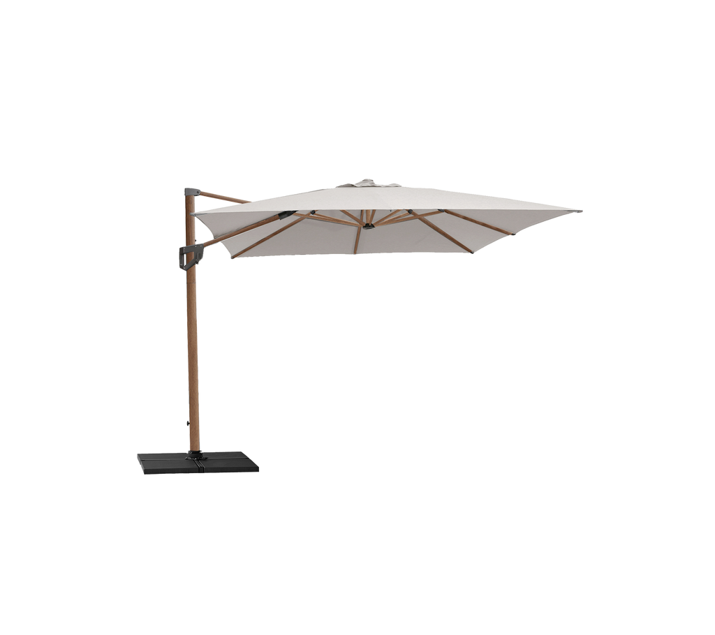 Hyde luxe tilt parasol, 3x3 m