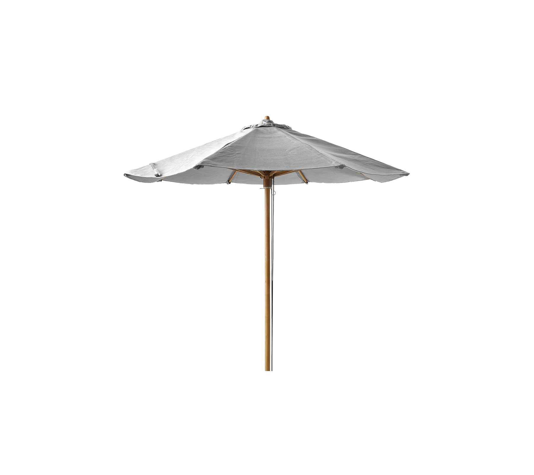 Classic parasoll m/dragsnöre, dia. 2,4 m