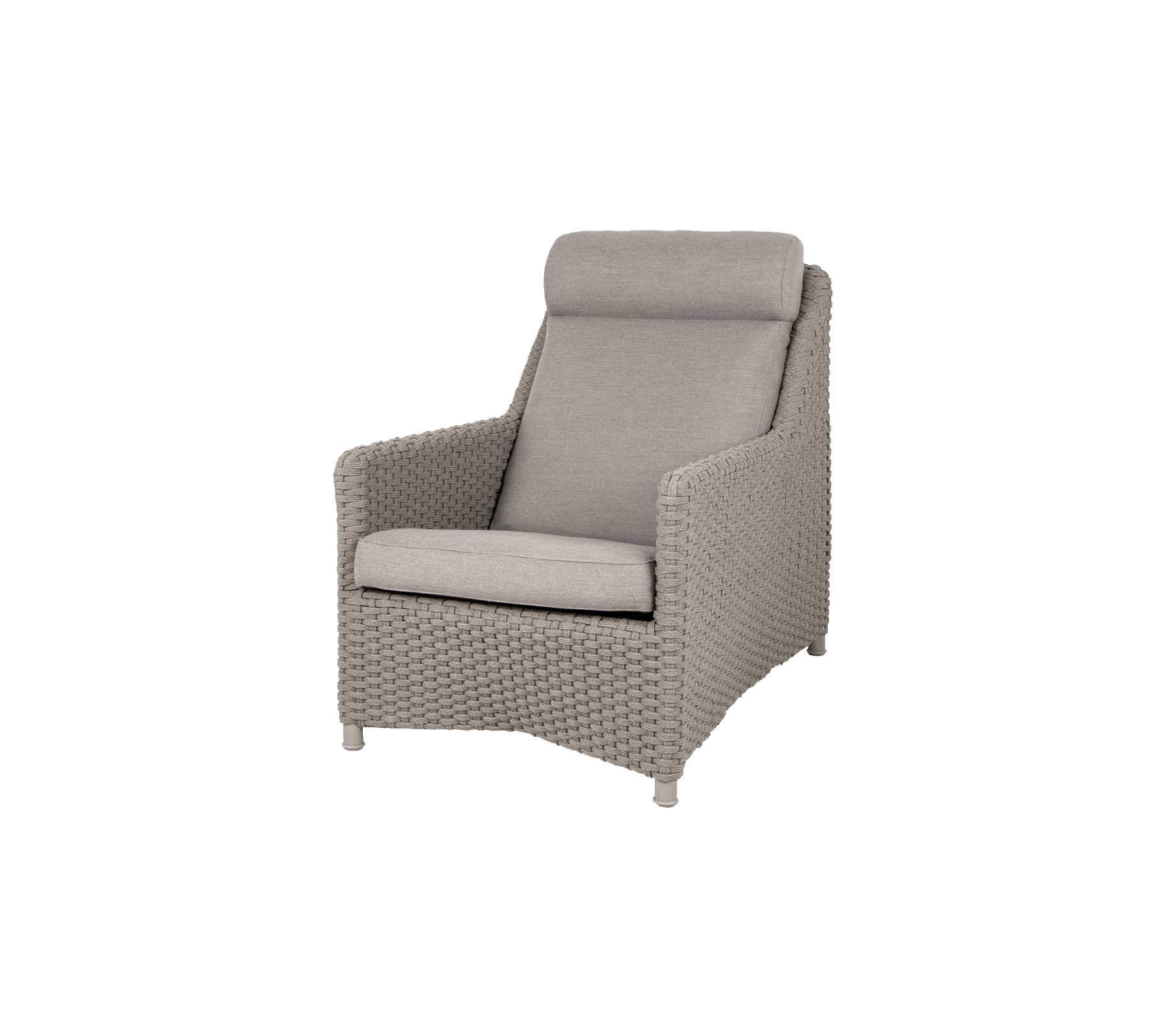 Stilfull korgstol med en bekväm vadderad ryggstöd och sits, designad för avkoppling och modern inredning. Perfekt för avkoppling och fritid.