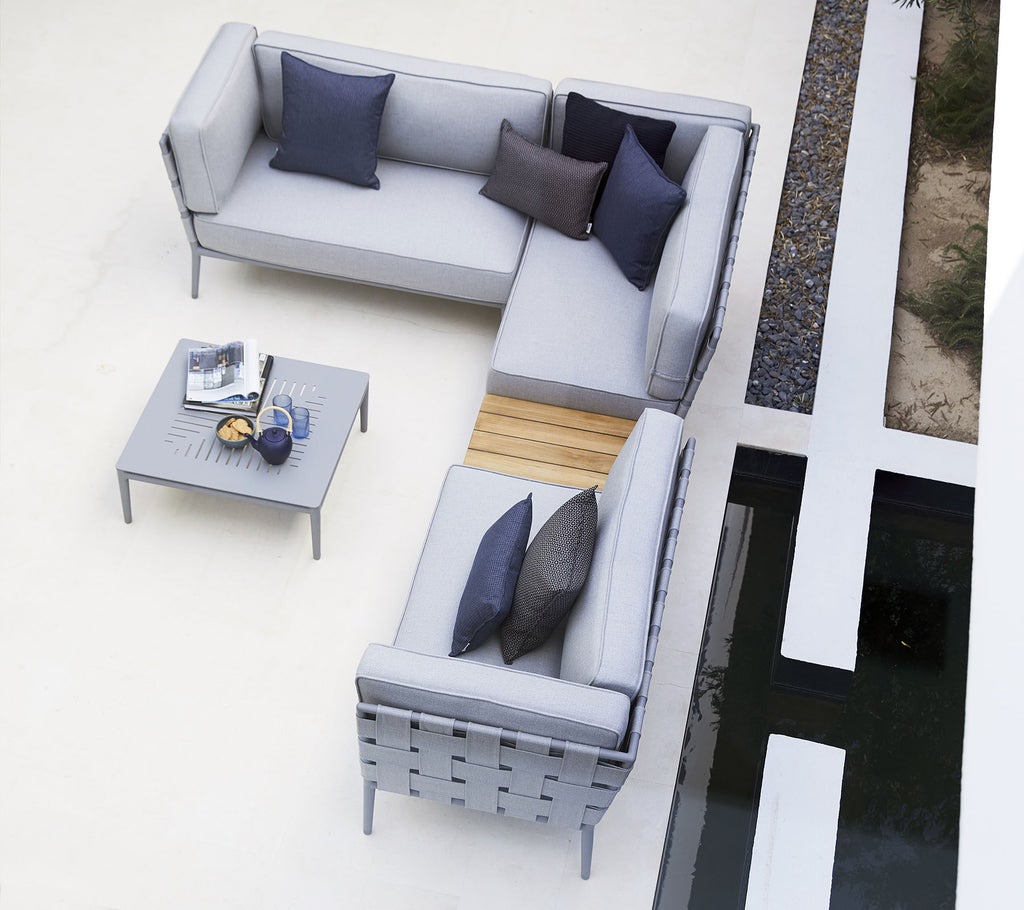 Conic 2-seater sofa, right module