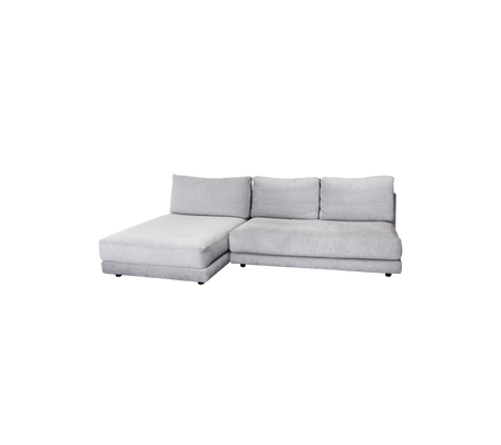 Scale 2-pers. soffa m/single daybed, höger