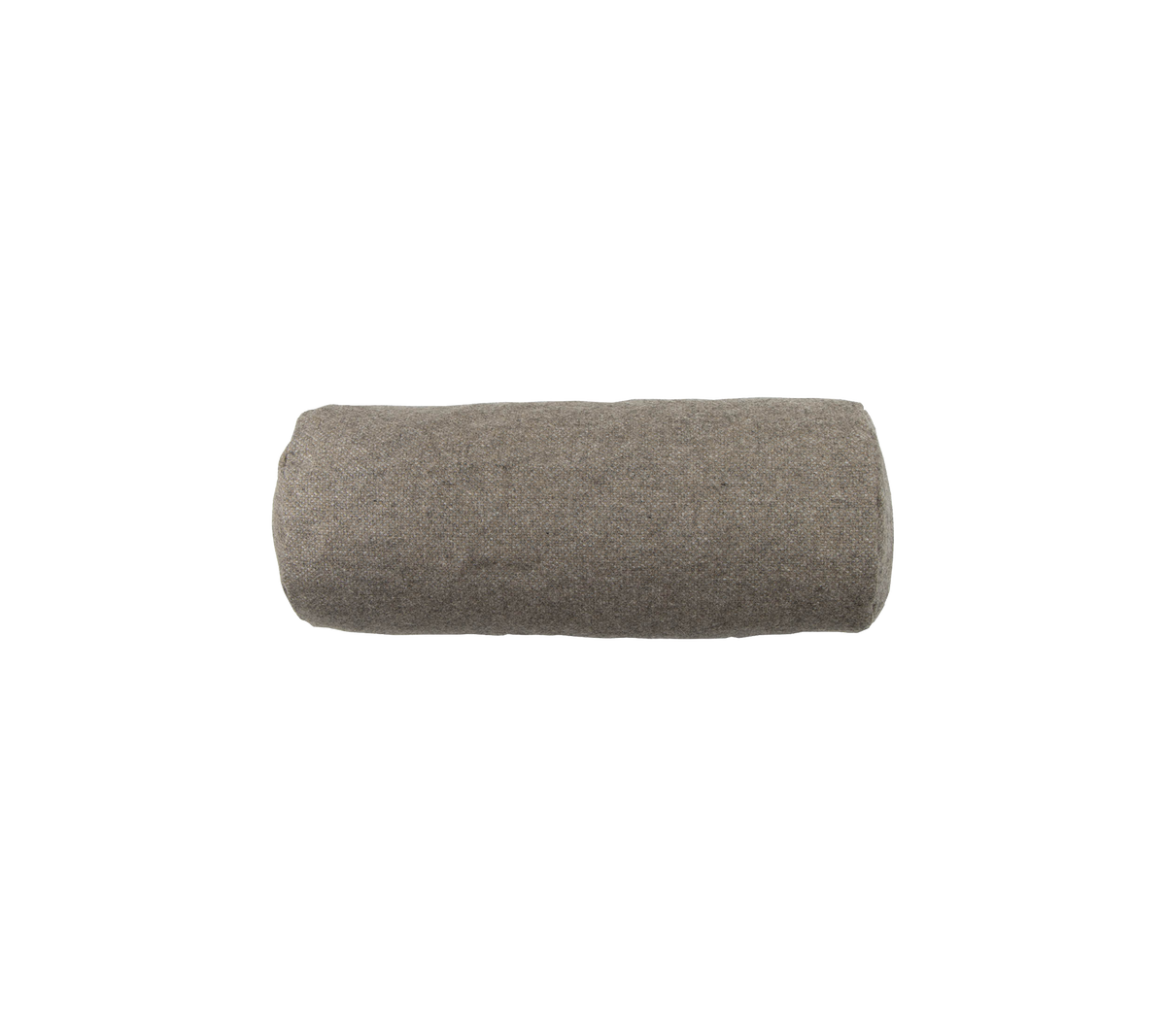 Ett rullat grått filtmateriel, lämpligt för olika tillämpningar såsom isolering eller ljudisolering. Idealiskt för hantverks- och designprojekt.