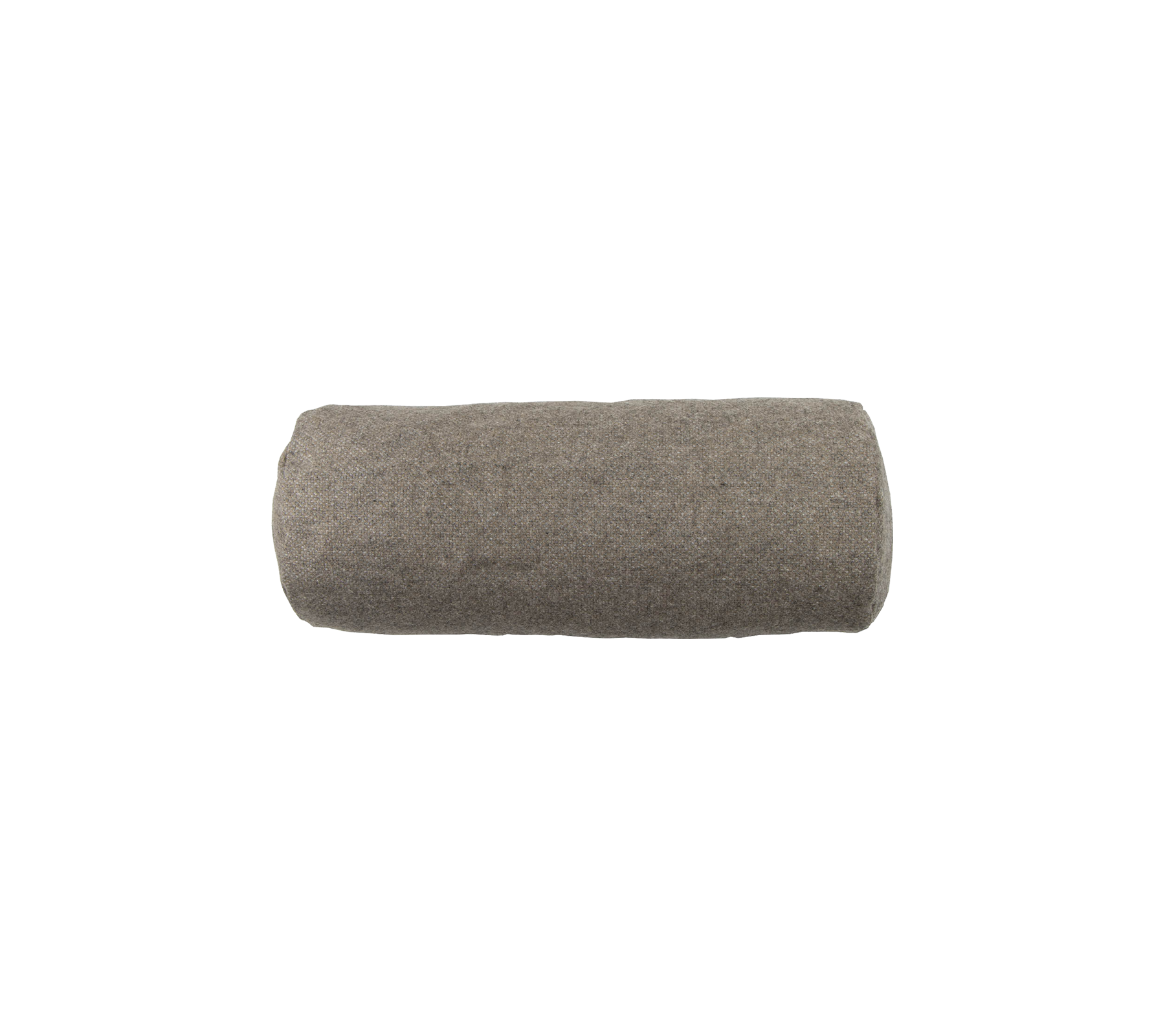 Ett rullat grått filtmateriel, lämpligt för olika tillämpningar såsom isolering eller ljudisolering. Idealiskt för hantverks- och designprojekt.